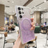 Samsung Galaxy S24 Ultra Luxury Sparkly Cover for , Clear Shockproof Silicone Bumper Case