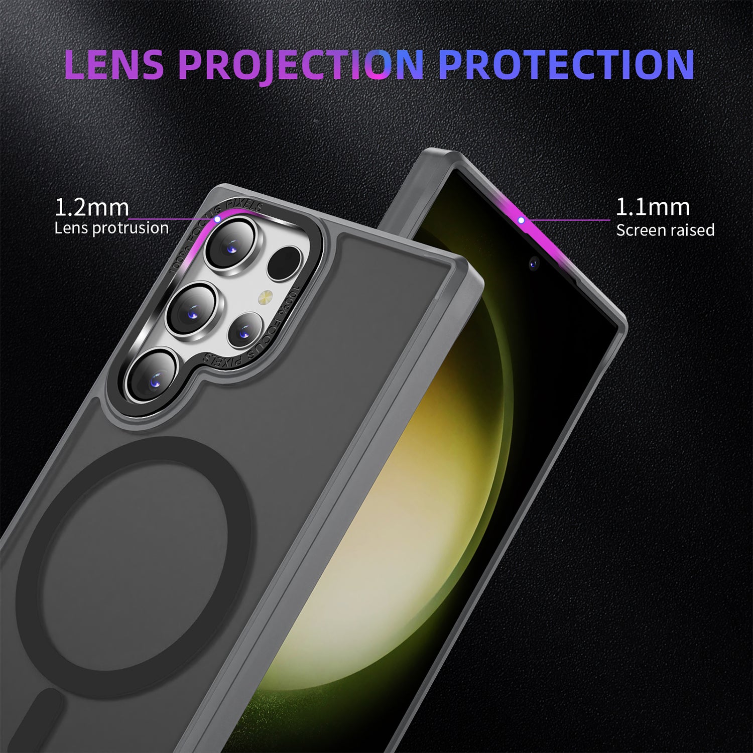 Samsung Galaxy S24 Ultra Magnetic Mobile Phone Case