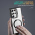Samsung Galaxy S24 Ultra Rotating Metal Frame Magnetic Phone Case