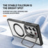 Samsung Galaxy S24 Ultra Rotating Metal Frame Magnetic Phone Case