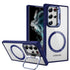 Samsung Galaxy S24 Ultra Rotating Metal Frame Magnetic Phone Case