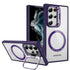 Samsung Galaxy S24 Ultra Rotating Metal Frame Magnetic Phone Case