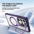 Samsung Galaxy S24 Ultra Rotating Metal Frame Magnetic Phone Case