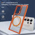 Samsung Galaxy S24 Ultra Rotating Metal Frame Magnetic Phone Case