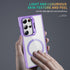 Samsung Galaxy S24 Ultra Rotating Metal Frame Magnetic Phone Case