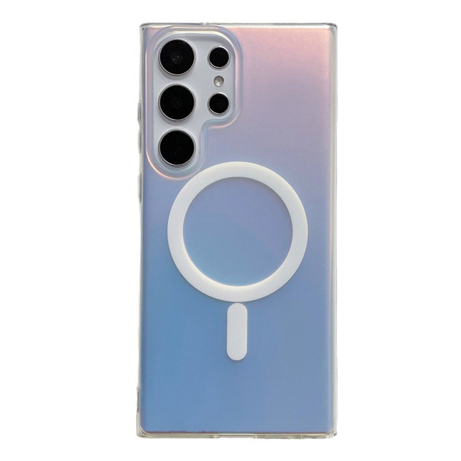Samsung Galaxy S24 Ultra Magsafe Magnetic attraction Charging Clear Shockproof Colorful Shell Color Changing Protective Cove