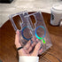 Samsung Galaxy S24 Ultra Magsafe Magnetic attraction Charging Clear Shockproof Colorful Shell Color Changing Protective Cove