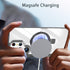 Samsung Galaxy S24 Ultra Transparent Magnetic Attraction Holder Mobile Phone Case