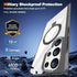 Samsung Galaxy S24 Ultra Transparent Magnetic Attraction Holder Mobile Phone Case