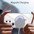 Samsung Galaxy S24 Ultra Transparent Magnetic Attraction Holder Mobile Phone Case