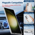 Samsung Galaxy S24 Ultra Transparent Magnetic Attraction Holder Mobile Phone Case