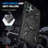 Samsung Galaxy S24 Ultra Magnetic with 360 Degree Rotating Ring Stand, Heavy Duty Phone Case