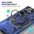 Samsung Galaxy S24 Ultra Magnetic with 360 Degree Rotating Ring Stand, Heavy Duty Phone Case