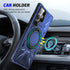 Samsung Galaxy S24 Ultra Magnetic with 360 Degree Rotating Ring Stand, Heavy Duty Phone Case