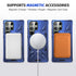 Samsung Galaxy S24 Ultra Magnetic with 360 Degree Rotating Ring Stand, Heavy Duty Phone Case