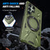 Samsung Galaxy S24 Ultra Magnetic with 360 Degree Rotating Ring Stand, Heavy Duty Phone Case