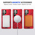 Samsung Galaxy S24 Ultra Magnetic with 360 Degree Rotating Ring Stand, Heavy Duty Phone Case