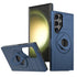 Samsung Galaxy S24 Ultra Magnetic Scratch-Proof PC+TPU Phone Cover with Rotary Kickstand Case