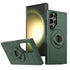 Samsung Galaxy S24 Ultra Magnetic Scratch-Proof PC+TPU Phone Cover with Rotary Kickstand Case