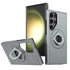 Samsung Galaxy S24 Ultra Magnetic Scratch-Proof PC+TPU Phone Cover with Rotary Kickstand Case