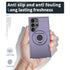 Samsung Galaxy S24 Ultra Magnetic Scratch-Proof PC+TPU Phone Cover with Rotary Kickstand Case