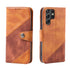 Samsung Galaxy S24 Ultra Texture Splicing Card Slot TPU Leather Phone Case