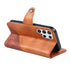 Samsung Galaxy S24 Ultra Texture Splicing Card Slot TPU Leather Phone Case