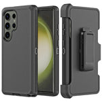 Samsung Galaxy S24 Ultra With Kickstand Belt Clip Full Protection Heavy Duty Case