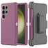 Samsung Galaxy S24 Ultra With Kickstand Belt Clip Full Protection Heavy Duty Case