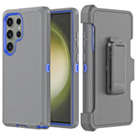 Samsung Galaxy S24 Ultra With Kickstand Belt Clip Full Protection Heavy Duty Case