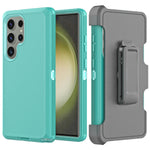 Samsung Galaxy S24 Ultra With Kickstand Belt Clip Full Protection Heavy Duty Case
