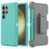 Samsung Galaxy S24 Ultra With Kickstand Belt Clip Full Protection Heavy Duty Case