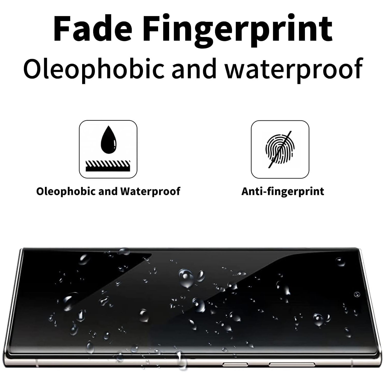 Samsung Galaxy S24 Ultra Privacy 10 PCS Tempered Glass