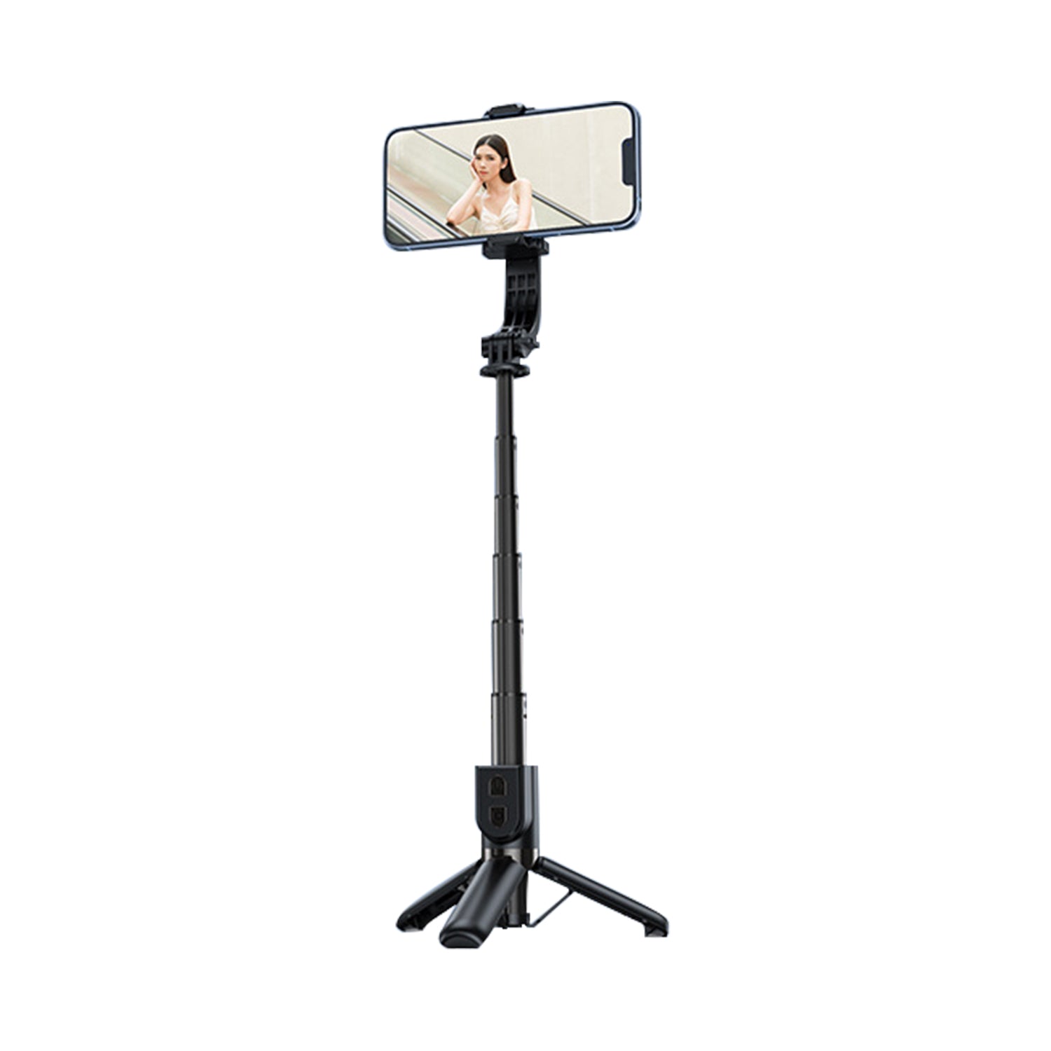 Keel Reinforced Tripod Bluetooth 360 Degree Rotation Selfie Timer With Detachable Wireless Remote Control