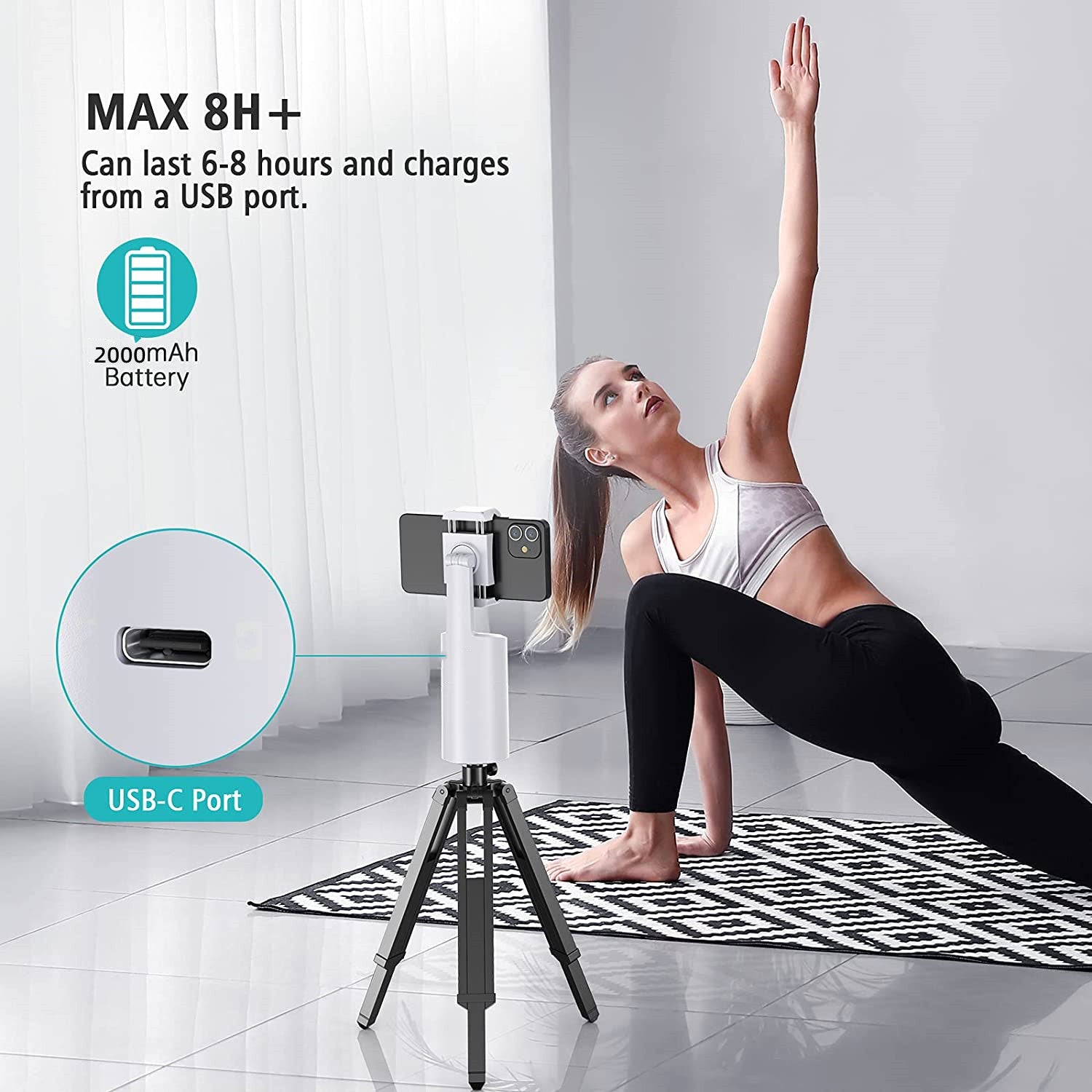 360 ° Intelligent AI Facial Recognition Selfie Artifact