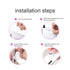 Wireless Bluetooth Remote Control Ring Buckle Self-Timer Bracket Mobile Phone Universal Self-Tmer Artifact