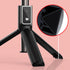 Tripod Bluetooth 360 Degree Rotation Self Timer with Remote Control and Fill-in Light for ios&Android - White