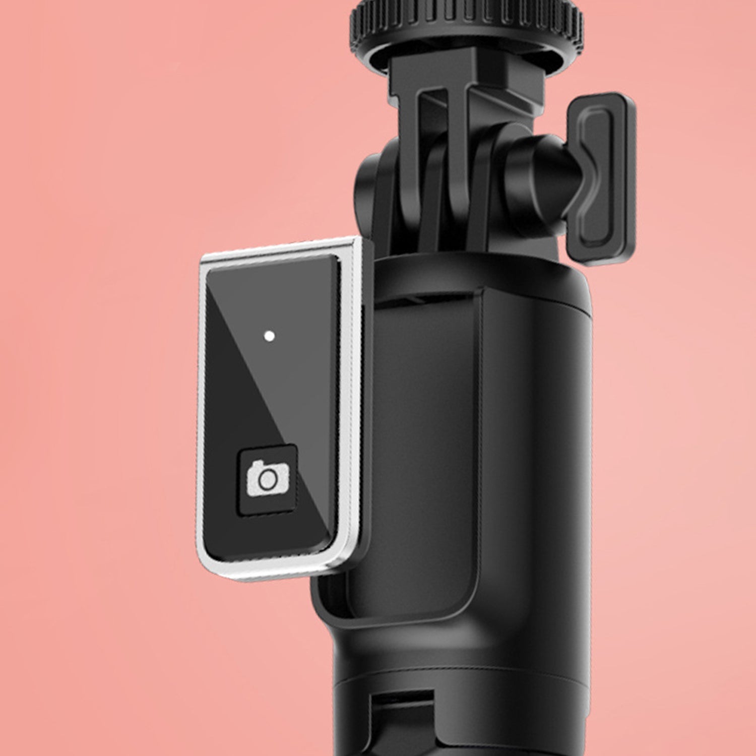 Tripod Bluetooth 360 Degree Rotation Self Timer with Remote Control for ios&Android - Black