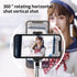 Tripod Bluetooth 360 Degree Rotation Self Timer with Remote Control for ios&Android - Black