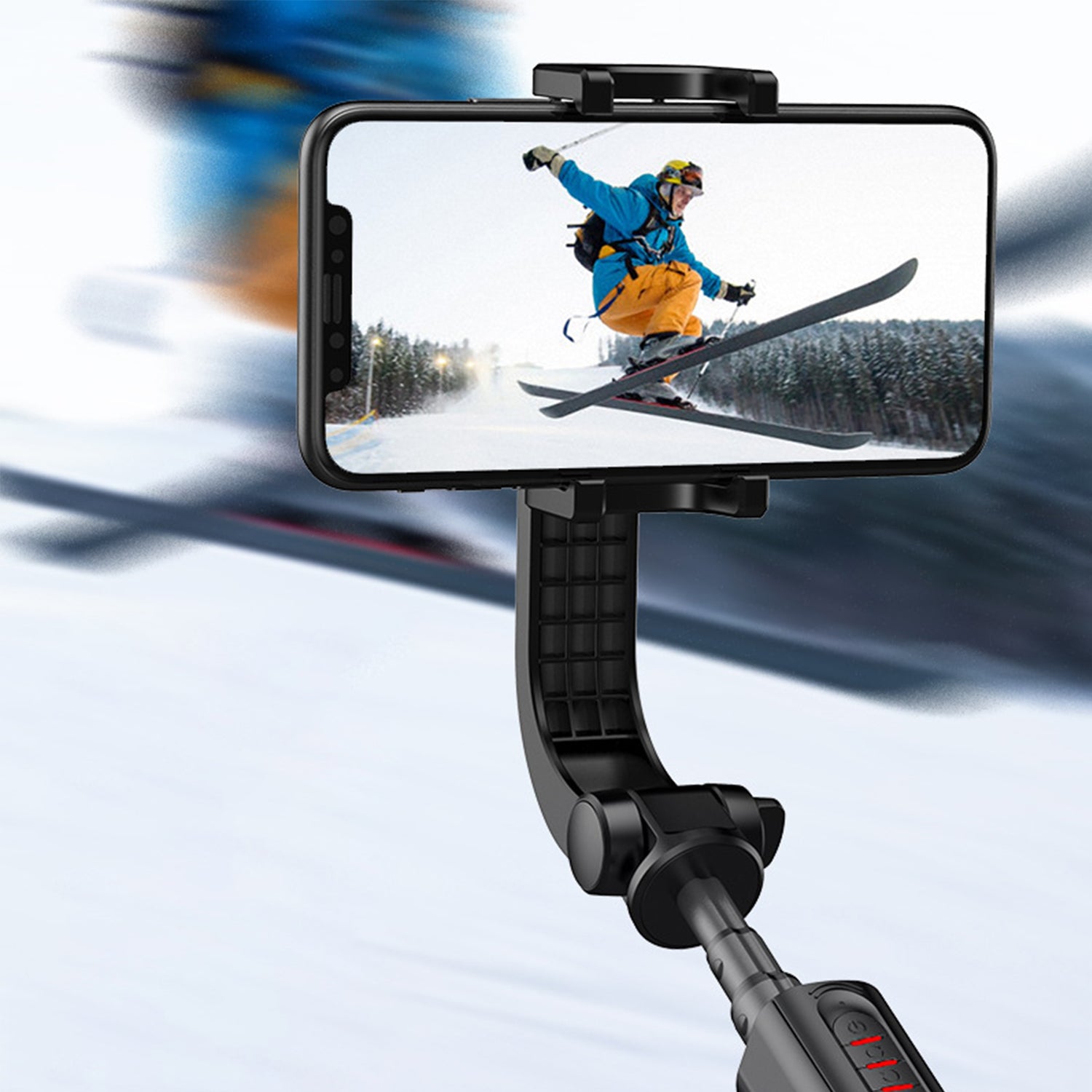 Bluetooth Selfie stick retractable into a tripod handheld anti shake
