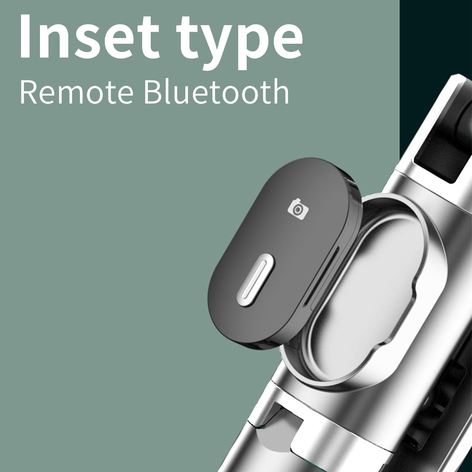 Tripod Bluetooth 360 Degree Rotation Self Timer with Remote Control and Fill-in Light for ios&Android