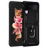 Ring Magnetic GPS car mount Phone Holder for Samsung Galaxy Z Flip 3 case