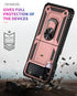 Ring Magnetic GPS car mount Phone Holder for Samsung Galaxy Z Flip 3 case