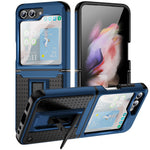 Samsung Galaxy Z Flip 5 2in1 One Anti Drop and Anti Slip With Bracket Phone Case