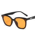 Korean version of premium  black frame Sunglasses(9028*Gu)