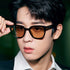 Korean version of premium  black frame Sunglasses(9028*Gu)