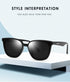 Korean version of premium  black frame Sunglasses(9028*Gu)