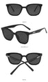 Korean version of premium  black frame Sunglasses(9028*Gu)