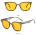 Korean version of premium  black frame Sunglasses(9028*Gu)
