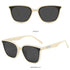 Korean version of premium  black frame Sunglasses(9028*Gu)